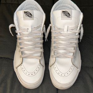 Hightop Leather Vans